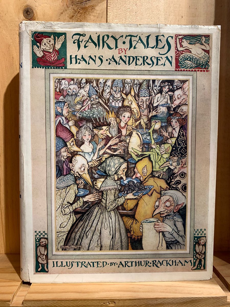Fairy Tales by Hans Andersen (1932) illustrated by Arthur Rackham. A very rare and beautiful copy indeed!

#hansandersen #arthurrackham #fairytales #antiquarian #henrypordesbooks