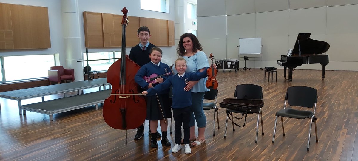 ICOrchestra's tweet photo. Filming in the ICO studio today with a fabulous bunch of young musians and their families from @lecheilens!

@UL
@artscouncil_ie @IWorldAcademy #musiceducationmatters #SOWS #icoyo #chambermusic https://t.co/pAcIH7H7VL