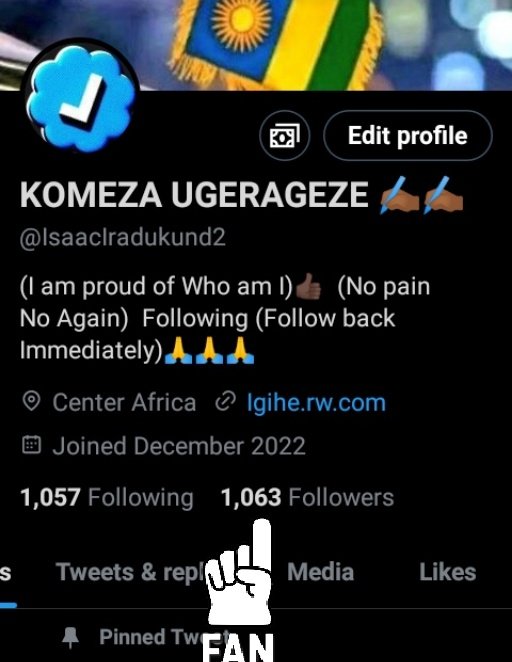 IsaacIradukund2's tweet image. Ese Batanze #Amafaranga Kubantu Bakoresha #Twitter Bagendeye Kuba Follows ufite Wabona angah Kuri Momo 
Ngewe #10,63RWF Smallest Fishers #Inzozi_Zumukene.com Ubona Ntakora FB ngx Follow @IsaacIradukund2