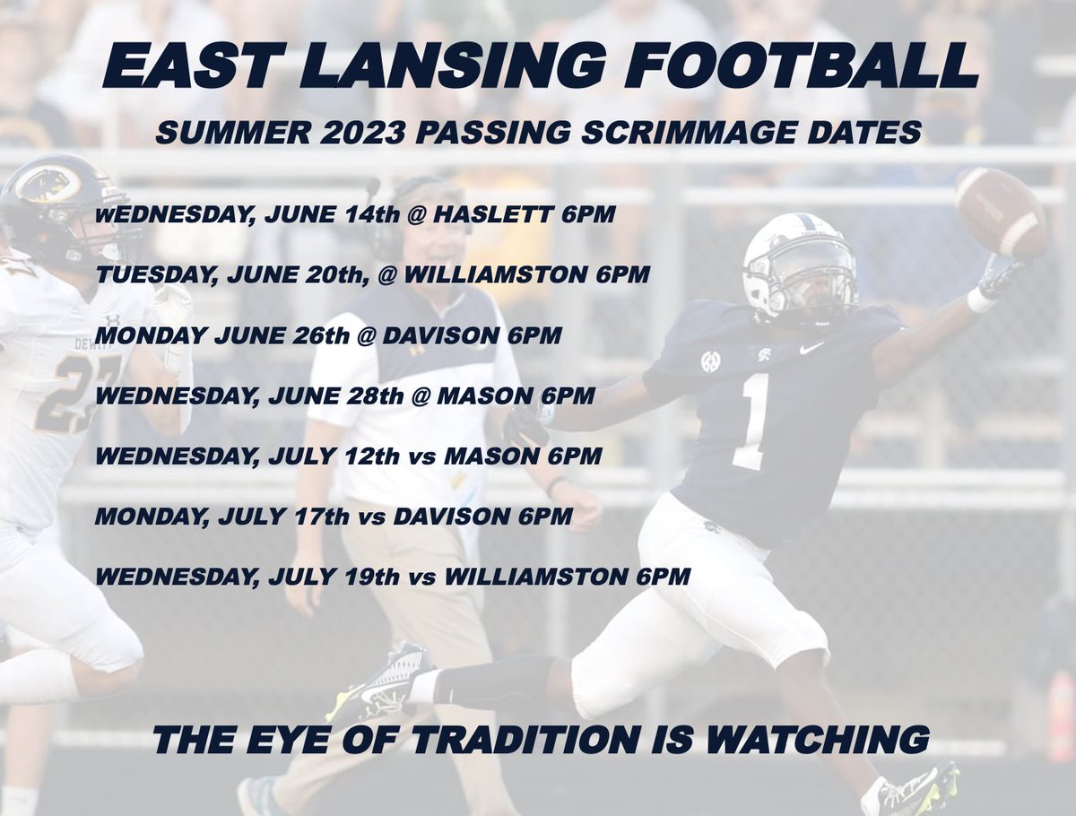 East Lansing Football tweet media