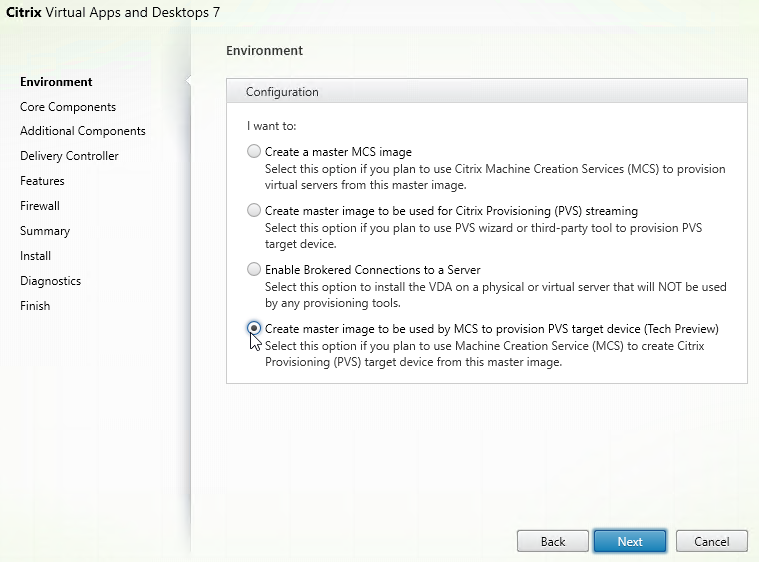 cstalhood's tweet photo. #Citrix 2305: Create master image to be used by MCS to provision PVS target device https://t.co/vGLaV7zd17