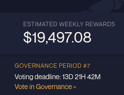 If you committed to #Algorand Governance by staking your LP tokens on <a href="/pact_fi/">Pact.Fi</a>, then don't forget to cast your votes on the <a href="/pact_fi/">Pact.Fi</a> website.

I just did and it worked like a charm. Click on the "Vote in Governance" link on the top right-hand side.
👉app.pact.fi/farms?tab=yours