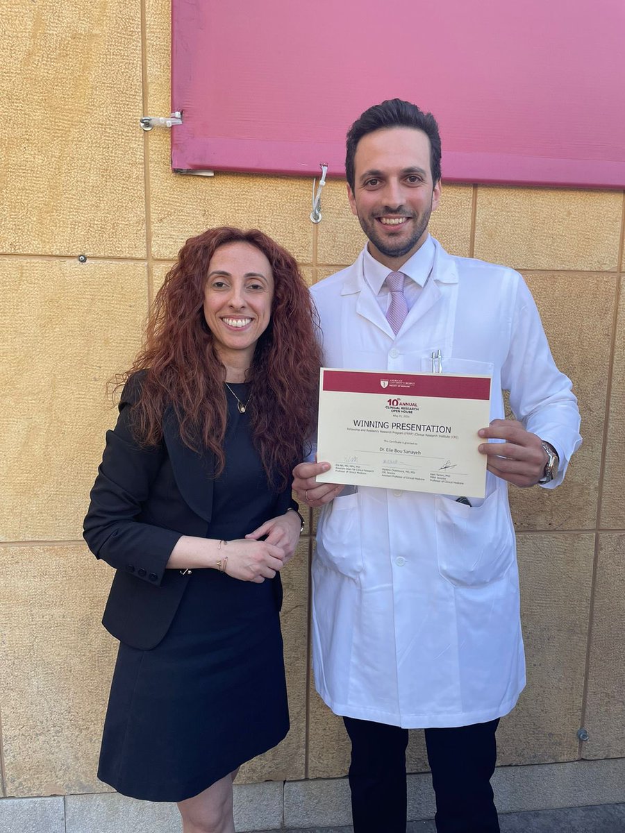 Marlene__ch's tweet photo. Congratulations @ESanayeh Best Presentation Award for the project “Persistent organic pollutants and body weight status in adults”#AUB_CROH23 https://t.co/XGhcKd7kQJ