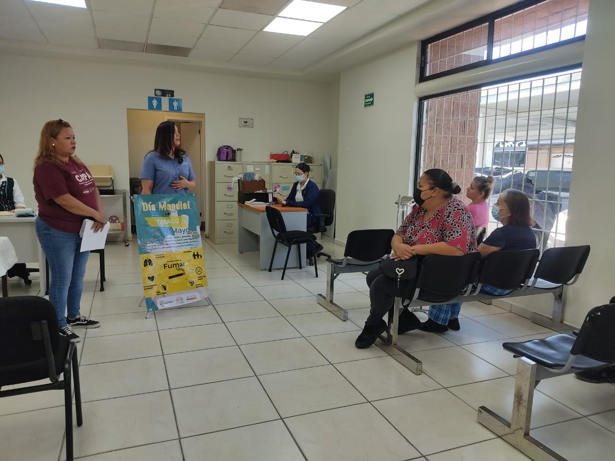 CECOSAMAPTOPCO's tweet photo. En En Conmemoración al 31 de Mayo "Día Mundial Sin Tabaco" se llevo a cabo platica de sensibilización sobre Tabaco, en Centro de Salud Urbano de Puerto Peñasco.
#DíaMundialSinTabaco #capapuertopeñasco #CapaSonora #JuntosPorLaPaz #CONADIC Uneme Capa Sonora #DGSMA https://t.co/7GFktth7bE