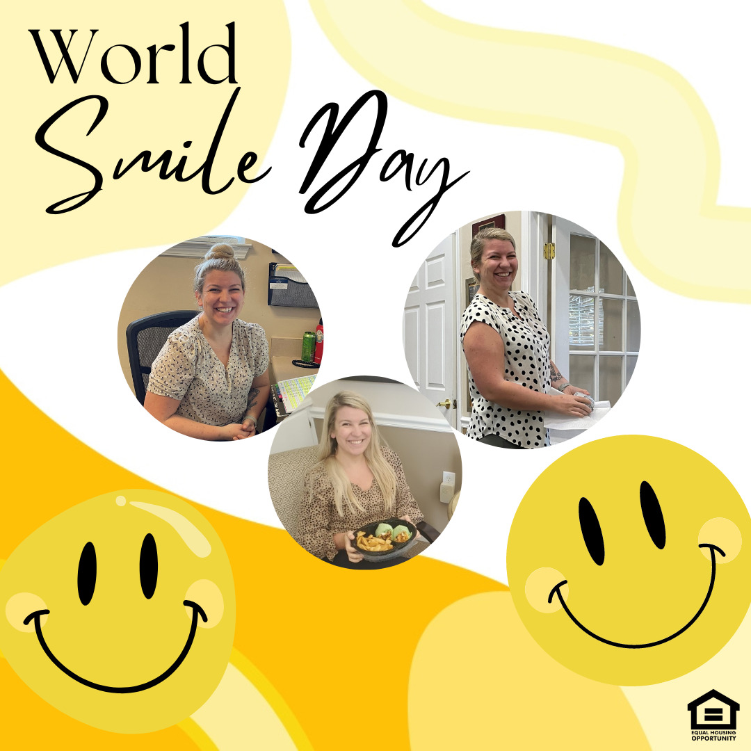 Happy National Smile Day! Make sure to wear your best smile today. Haley is always wearing her best smile and we are going to miss it! #SmileDay #SpreadASmile #Happy #SmileMore😊