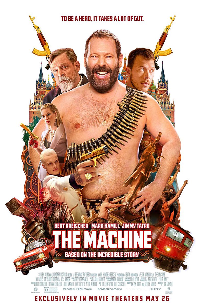 MiasMiniReviews's tweet photo. #TheMachine (2023) - Pacing and tone all over the place. Could’ve been 20 minutes shorter. Funny then not funny when maybe meant to be funny. Overall a fun flick if you’re a #bertkreischer fan. MarkHamill was great, JimmyTatro was delightful, and IvaBabic stole the show. https://t.co/OspfBc6x8N