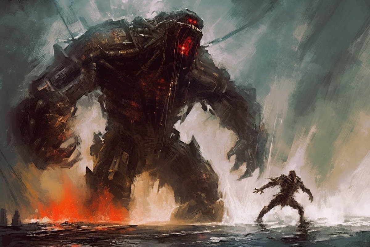 ¿Le he pedido a MIDJOURNEY una versión de PACIFIC RIM salida de la imaginación de FRANCISCO DE GOYA?

Le he pedido a Mijourny una versión de Pacific Rim salida de la imaginación de Francisco de Goya?

Bienvenidos a:

TRAFALGAR RIM

#HILO