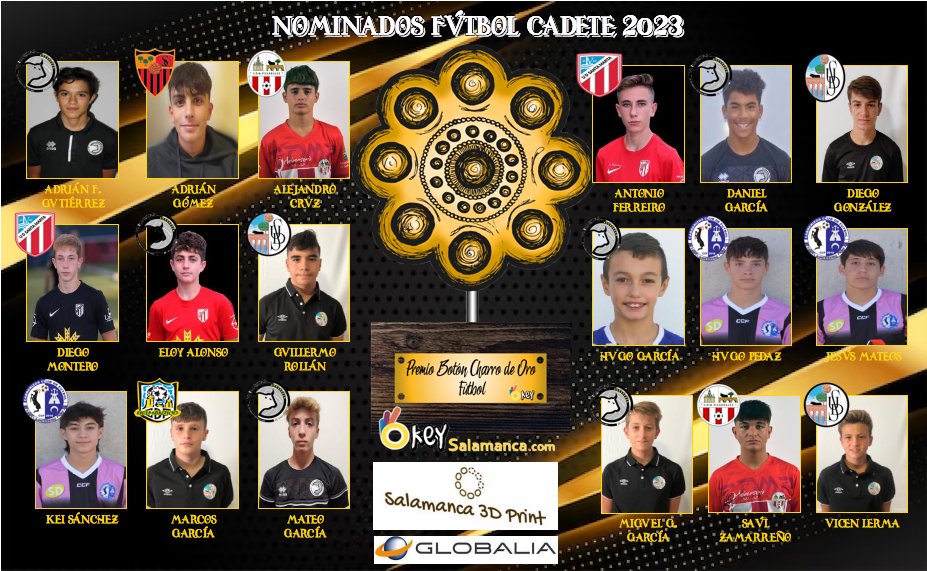 🏆PREMIOS BOTÓN CHARRO DE ORO| Ya puedes votar por tus favoritos en fútbol.

<a href="/CDNavega/">C.D. Navega</a> <a href="/CDGuijueloBase/">Cantera CD Guijuelo</a> <a href="/BaseUDS/">Base Salamanca UDS</a> <a href="/USCFbase/">Cantera Unionistas CF</a> <a href="/cdmpizarrales/">C.D.M. Pizarrales</a> <a href="/CabrerizosCF/">Cabrerizos CF</a> <a href="/UDSantaMarta/">UD Santa Marta</a> <a href="/cdsalamancaff/">CD Salamanca FF</a> <a href="/CDDoninos/">C.D Doñinos</a> <a href="/cd_reina/">CD VILLARES DE LA REINA</a> <a href="/INFOCDCarbajosa/">CD CARBAJOSA</a> <a href="/cdHergar/">CD Hergar Helmántica</a> <a href="/C_D_JAIALAI/">C.D.Jai-Alai Bolívar</a> <a href="/cdribert/">CLUB DEPORTIVO RIBERT</a> 

okeysalamanca.com/2023/05/31/pre…
