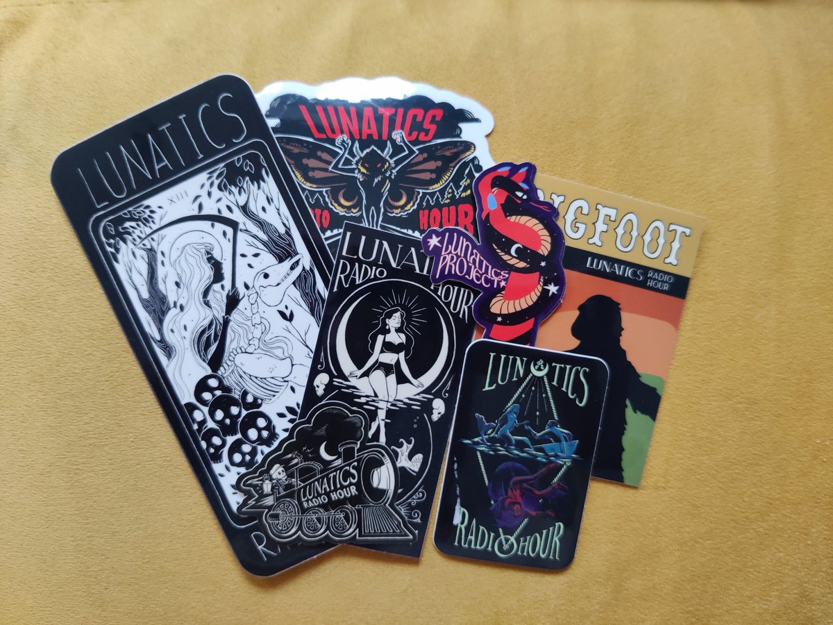 squishedmitten's tweet photo. Ah the age old problem. Recieving exceptionally beautiful stickers. Not wanting to stick them on anything. 

Thank you @lunaticsproject for these gorgeous guys. I will know take approximately 15 years to decide where to stick them and then immediately change my mind 😆 https://t.co/7WfbFPbt1L