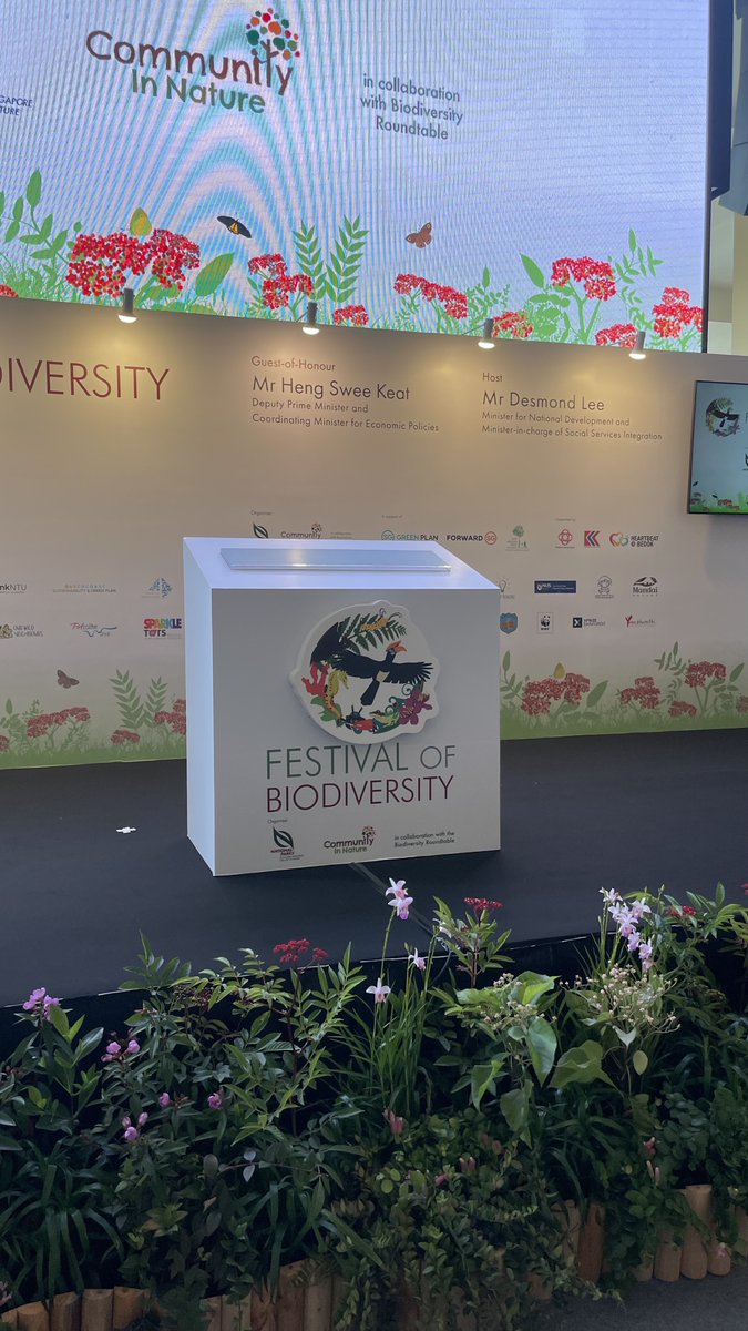 🌿The #XPRIZERainforest semifinals testing is in full swing! Day 1 kicked off with the XPRIZE team attending the Festival of Biodiversity in Singapore. Here's a recap of the event. 

cc: @InstitutoAlana