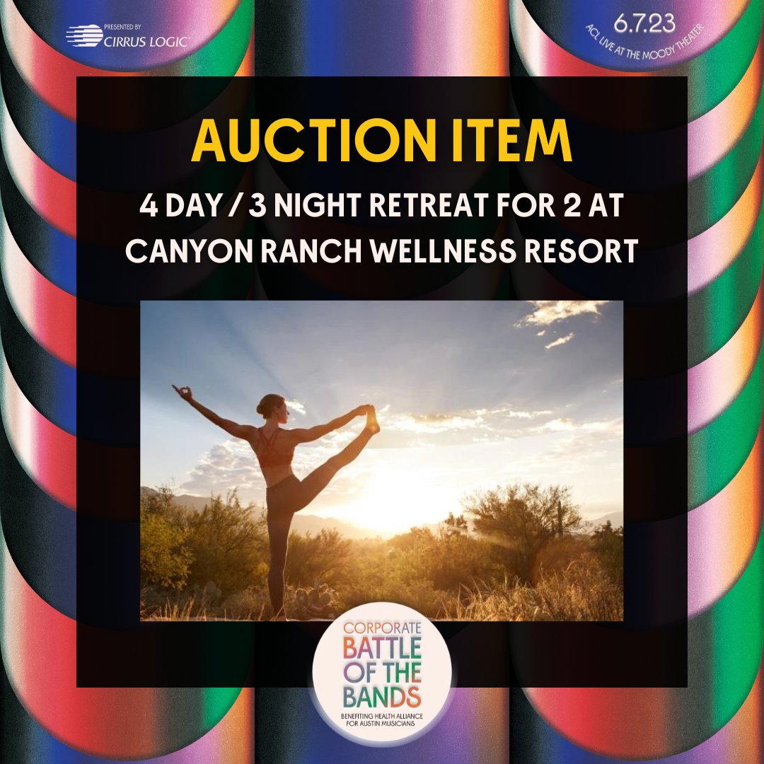 myhaam's tweet photo. Bid on experiences like a Costa Rica Dream Vacation, a pair of VIP Tickets to @LuckReunion & more! Your donation directly supports HAAM's mission of providing healthcare to Austin's low-income, working musicians! The #CBOB23 silent auction is now open: https://t.co/GSwTSXLWpE https://t.co/QM1lqXjMvB