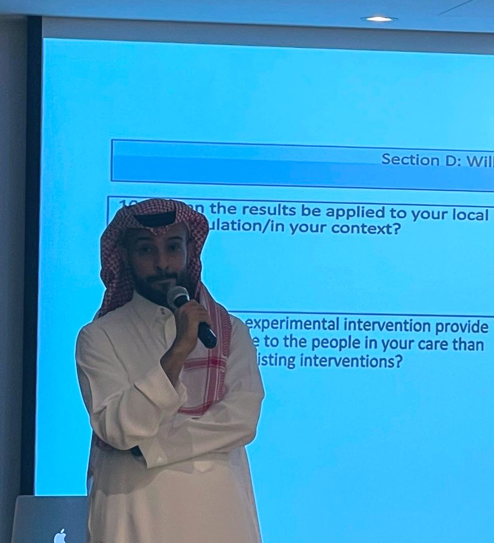 CKsumc's tweet photo. Interesting Critical Discussion with Critical Care Physicians 🔥 This Month ICU Journal Club is presented by Dr. Abdulaziz AlRajhi 🌟 which held at the VOCO Hotel https://t.co/bsahvINm1l