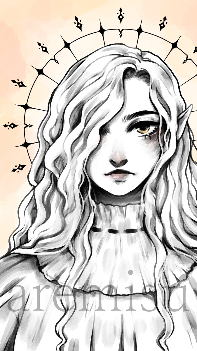 aremisu_'s tweet image. A random elf drawing I did some time ago :&amp;gt;

#digitalart #sketchyart #artwork #myartwork #fantasyart #elfart #digitalsketch #sketch #artsketch #quickart