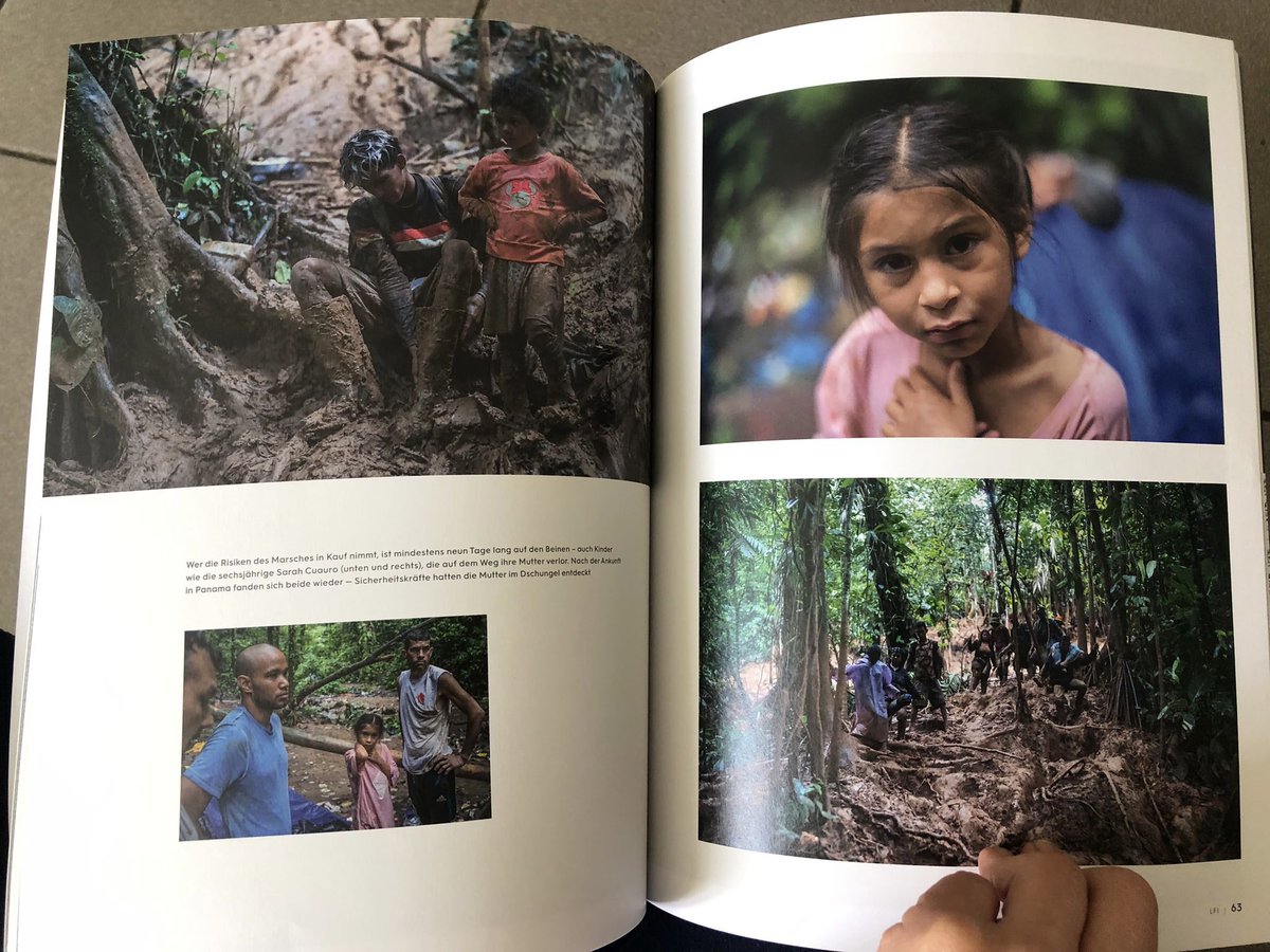 Mi reportaje sobre migrantes en el Tapón del Darién en las paginas de @LeicaFotografie de @leica_camera con la edición de Carol Koerting. Si están en Europa pueden conseguir la edición Mayo - Junio en los kioskos de revistas.