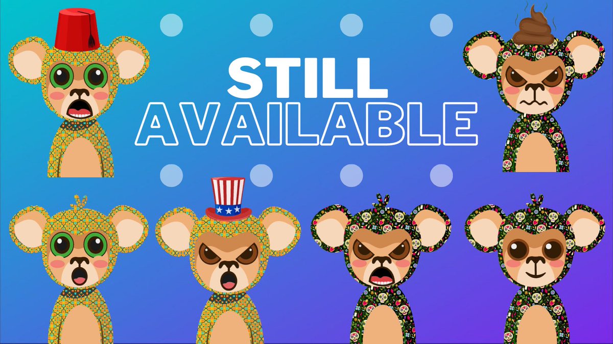 Gaudi      | 3 of 6 minted
Muertos | 1 of 4 minted

Which will be the next one to be minted? 👀💎

Mint👉 monkeydoonft.com

#nftart #NFT #NFTs #Crypto #ETCMonkeyDoo #ETC #ETCNFT #MonkeyDoo #NFTCommunity #nftcollector #EthereumClassic