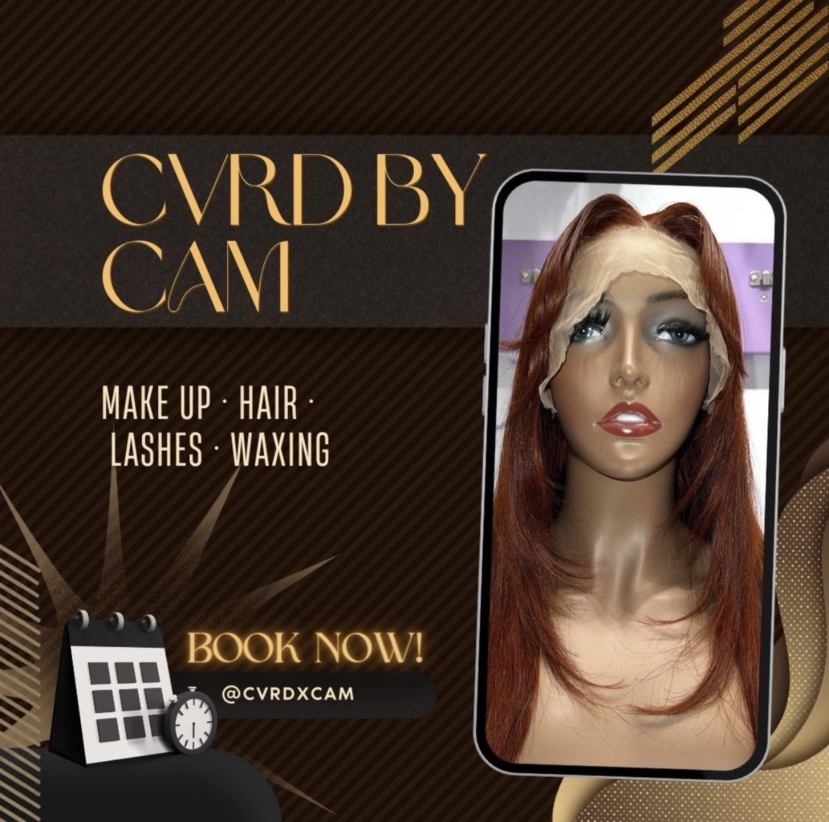 Become a CVRDxBeauty today!
This could be your next look!
I can travel to you too!!!
COME GET CVRD by CAM!

#wigs #dallaswigs #hairstylist #dallashairstylist #makeup #dallasmakeupartist #dallasmakeup #lashextensions #lashes #dallaslashtech