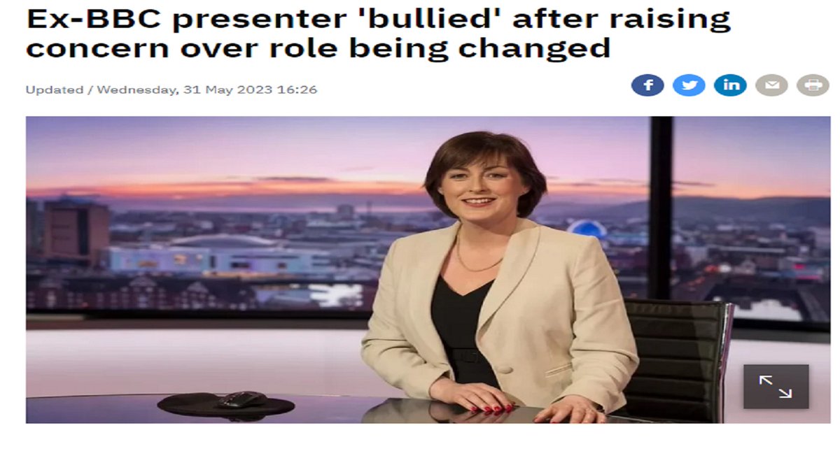 Take them to the absolute cleaners Donna! Absolute disgusting behaviour by .@BBCNewsNI #Bullying #DisabilityInclusion #harassment #BBCBias #mainstreammedia #AGE #discrimination