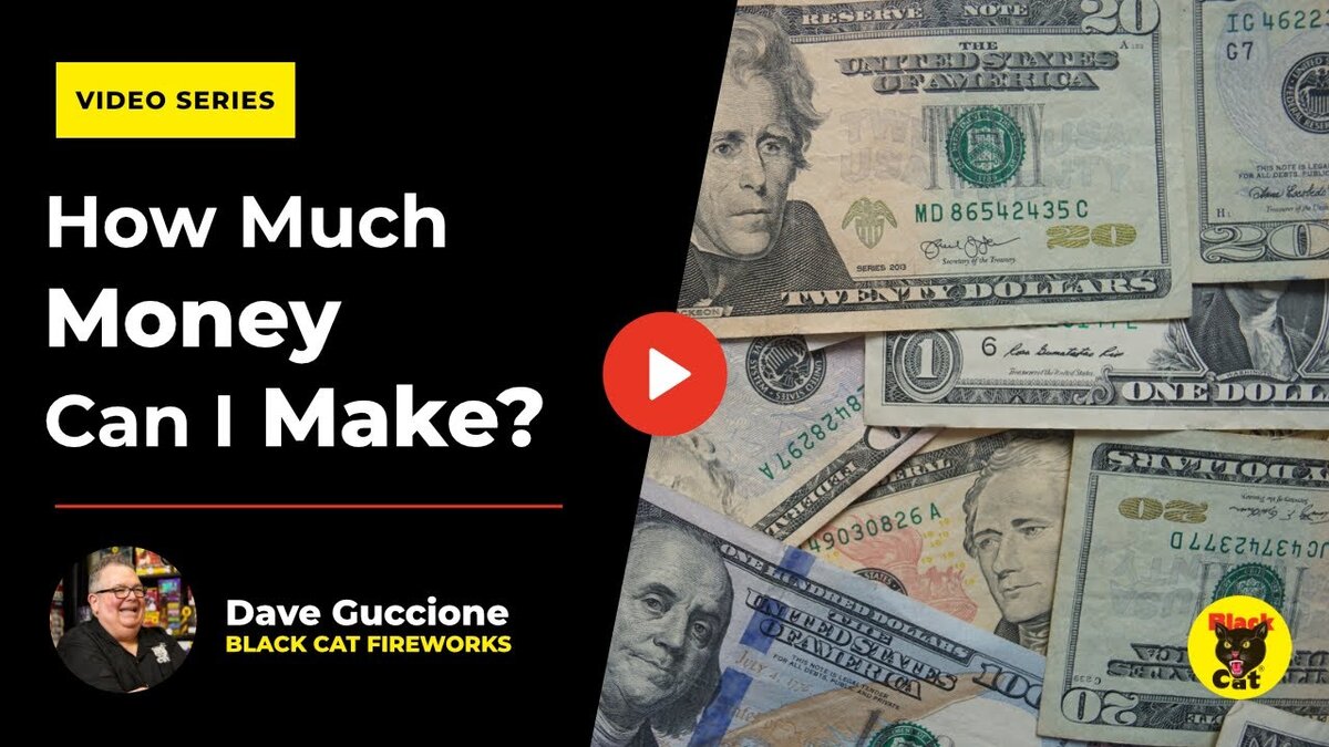 How much money can I make selling fireworks? The answer is “plenty,” but only if you practice patience and reinvest your early profits well. blackcatfireworks.com/how-much-money…