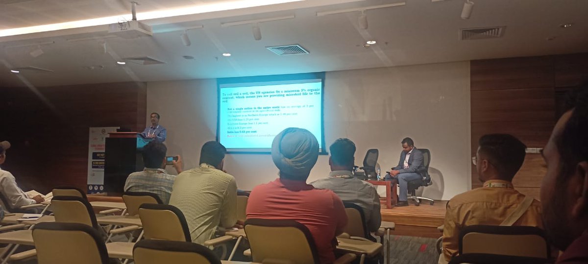 AmitavaRakshit3's tweet photo. #SoilisLife Chaired a session GI-YSRI 2023 conf org by @ForumGist at NASC,New Delhi with a broader objective for promoting scientific and technological dev in India and delivered an invited lecture on Know Your Soil For a Healthier Planet @g20org @bhupro @directoragbhu @deanagbhu https://t.co/77uWovjiKD