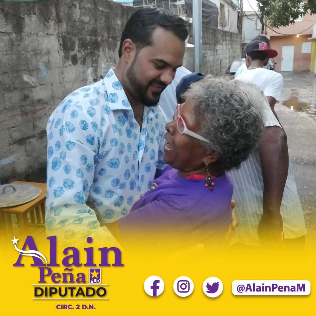 AlainPenaM's tweet photo. La Circunscripción 2 del #DistritoNacional precisa de las mejores voluntades. 

¡Avancemos juntos!

#AlainPeñaDiputado
#ConstruyamosJuntos https://t.co/oMM4FMVBUY