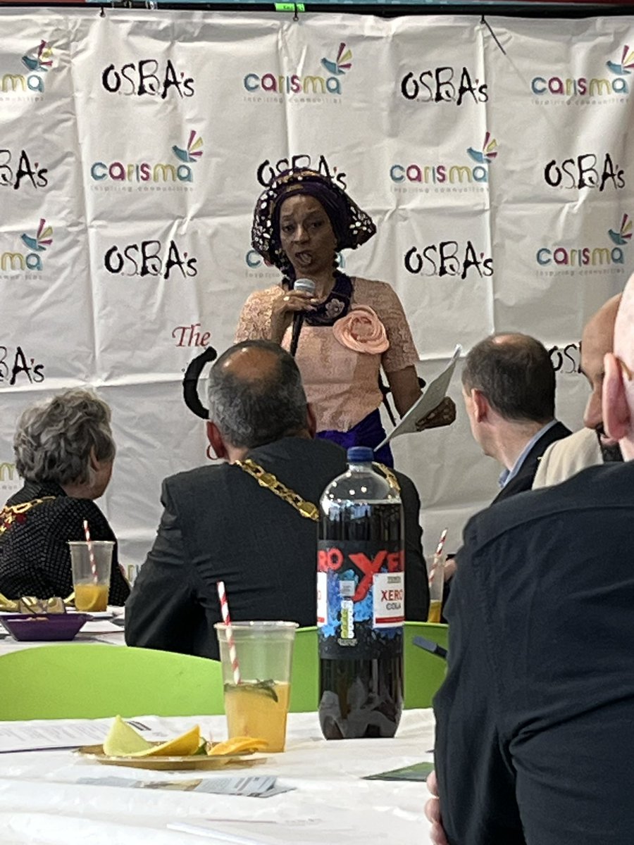 Always brill to listen to <a href="/ErinmaBell/">Professor Erinma Bell MBE DL</a> about cohesion and the need for difficult conversations. #westandstogether #osbas
