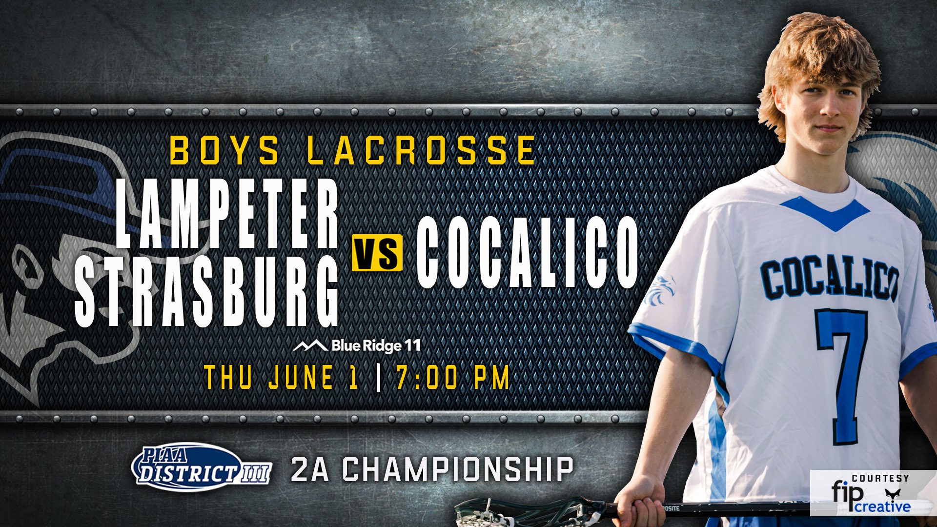 Blue Ridge 11 Sports on Twitter "It’s OFFICIAL Cocalico Boys Lacrosse is playing in their FIRST