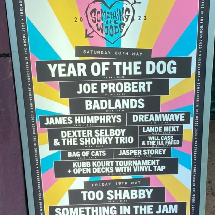 The other weekend we ventured up North to headline a hidden gem of a festival called Something In The Woods🌲🌲🌲

A sublime night with sublime people 👌