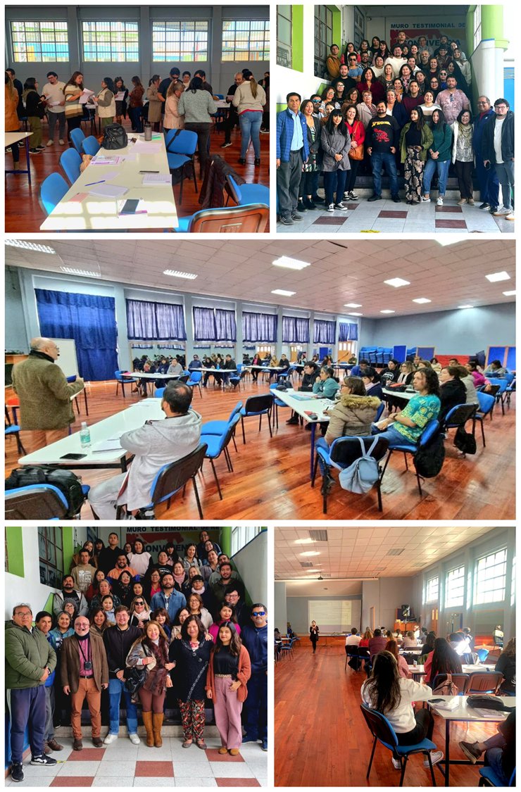 CrCeledonGamboa's tweet photo. Nos encontramos full trabajando con profesores y directivos de #Calama para fortalecer las estrategias de convivencia escolar y afrontar la violencia que se ha tomado muchas escuelas. Avanzamos con herramientas, metodologías y mucha motivación, junto al gran equipo de @LabEduca! https://t.co/Swk8M5NR3n