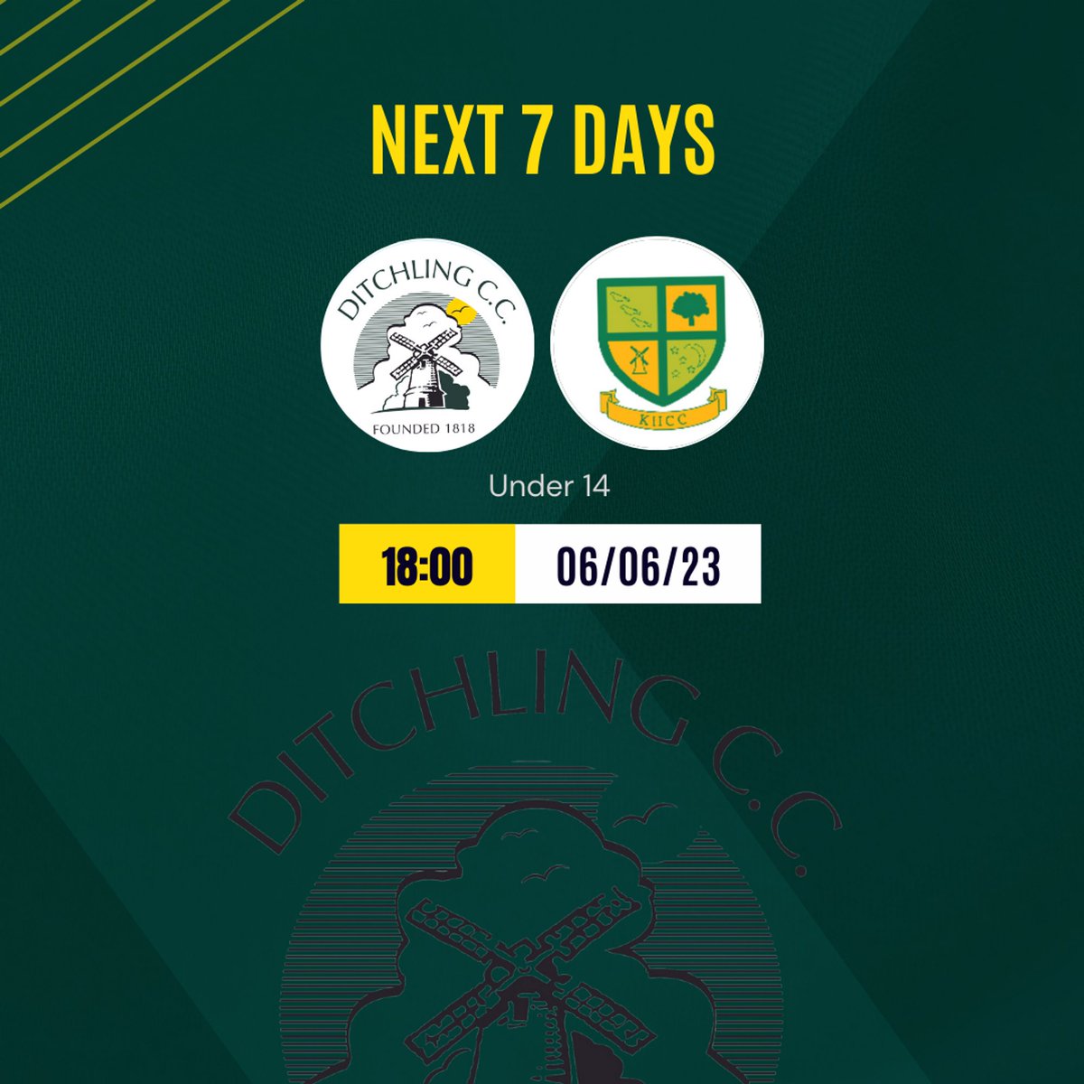 5 home games are happening at the club over the next 7 days, come along to support and watch our teams!! ☀️🏏🍻🥂

📍Ditchling Recreation Ground, Lewes Road, Ditchling, East Sussex, BN6 8TY

#ditchling #thisweeksgames #ditchlingcricket #sussexcricket