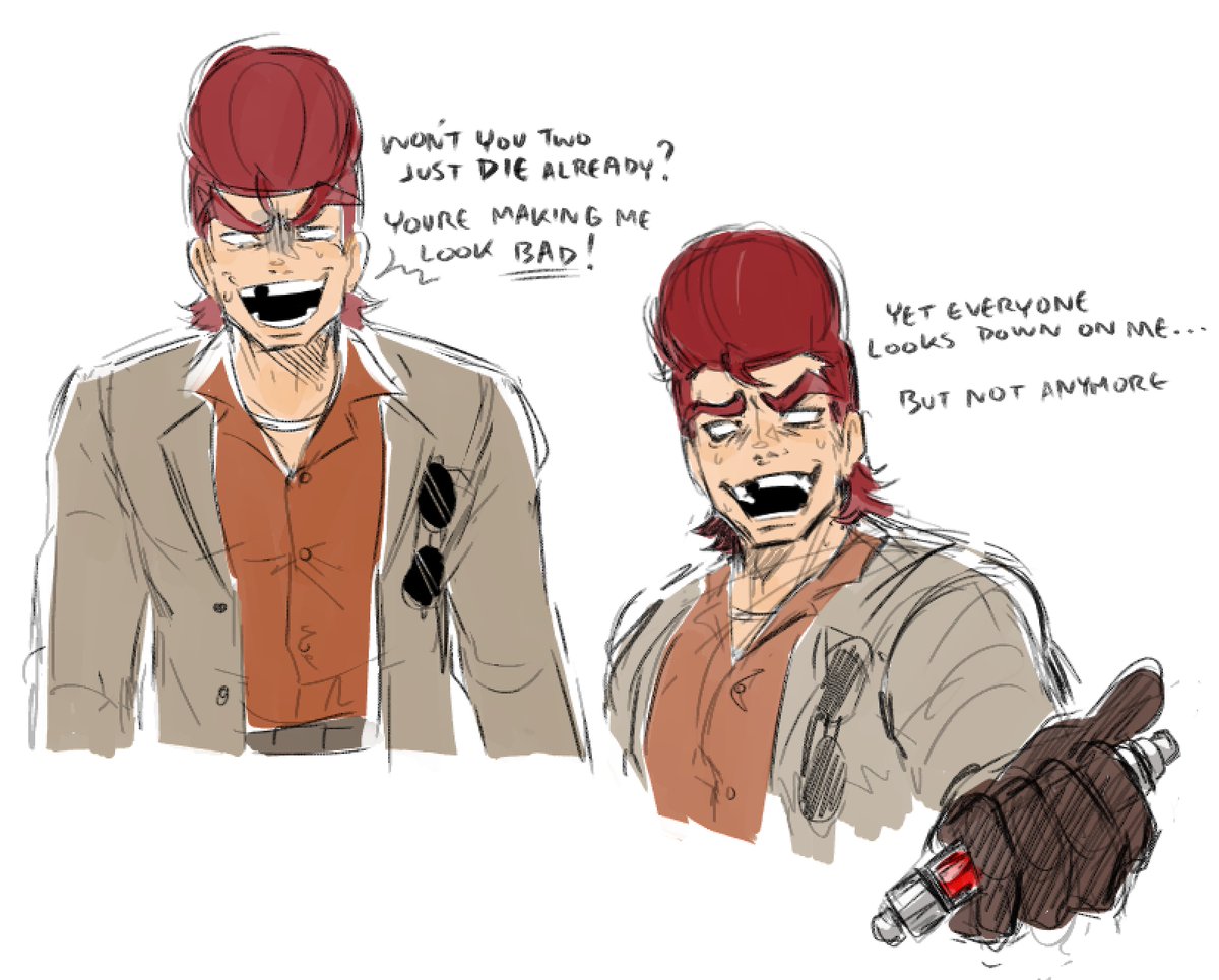 teehee norio as ricardo irving (re5) cause im silly ......