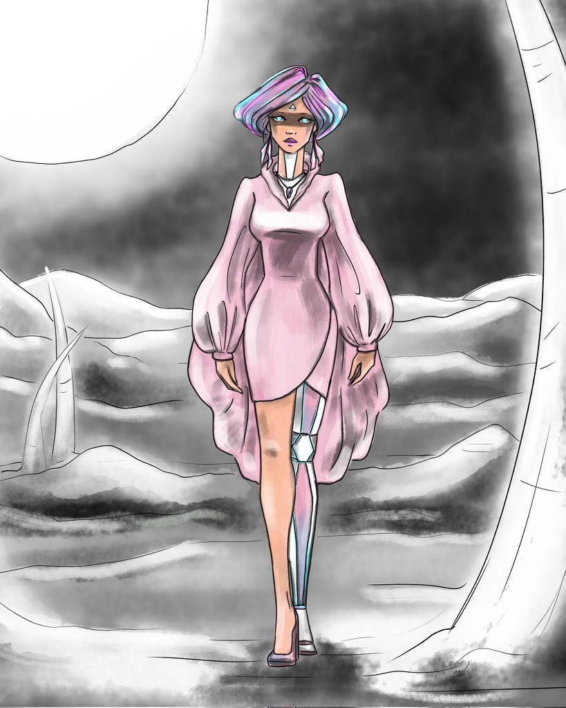 🖤 Cyborg Fashion 🖤

15 original and hand-drawn digital illustrations by dear <a href="/Uniqiana/">Kiana Kh 🕊</a> 😍 i love her new style this collection looks sooo cool👌🏻👌🏻👌🏻

1/1 - 0.04 ETH 
Ready to mint on <a href="/foundation/">Foundation 🌐</a>

It's the 1st one of its kind!
No AI