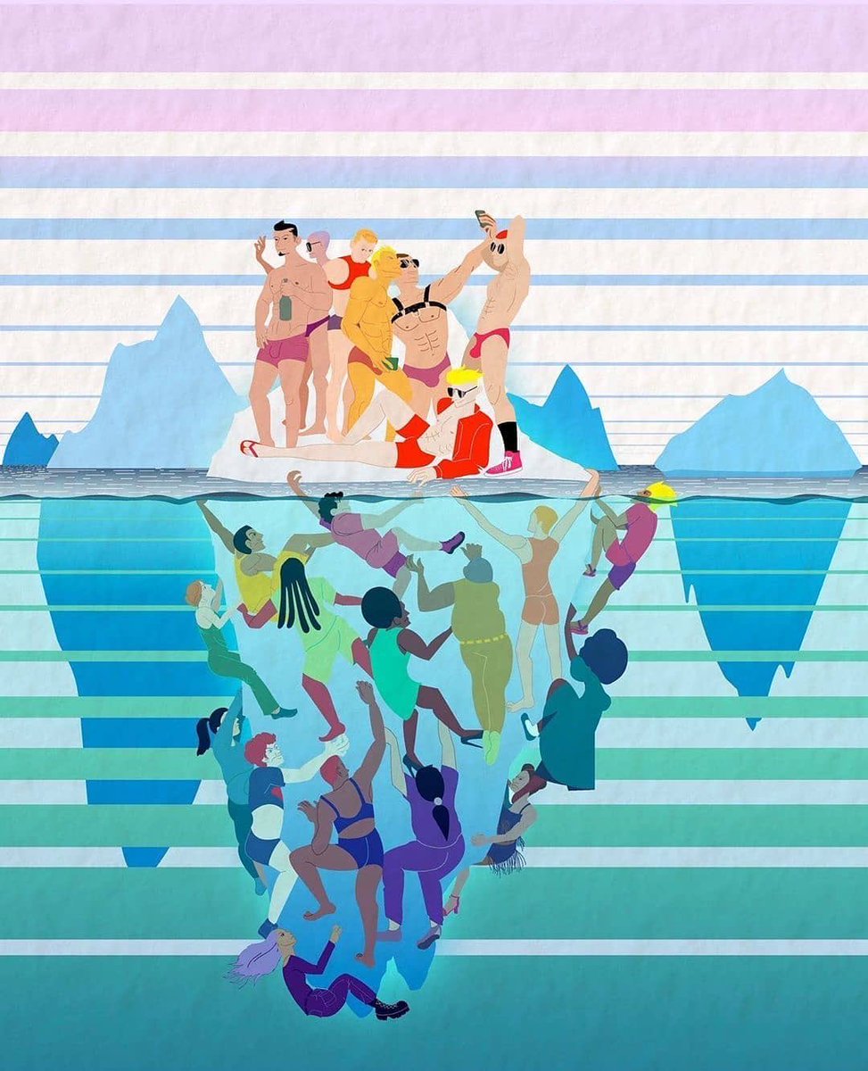 a little reminder:
being gay doesn’t absolve you from being a terrible person. the gaytriarchy has always left out members of our community who don’t look like them. 

Marsha “Pay them no Mind” Johnson 
said it best—“No pride for some of us without liberation for all of us.” 🏳️‍⚧️🏳️‍🌈