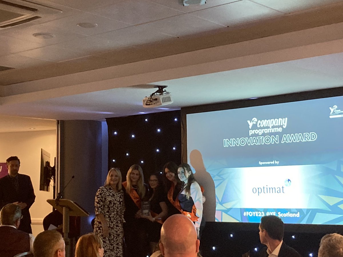 Third award for Innovation for <a href="/Social_Eyes_YE/">Social-Eyes</a> <a href="/YE_Scotland/">Young Enterprise Scotland</a> Finals #FOYE23 go ladies, on a roll 😁 🎉🎉🎉👏🏻👏🏻👏🏻🌟🌟🌟👀<a href="/DYWNH_skills/">DYW North Highland</a> <a href="/CaithnessCoC/">Caithness Chamber</a>