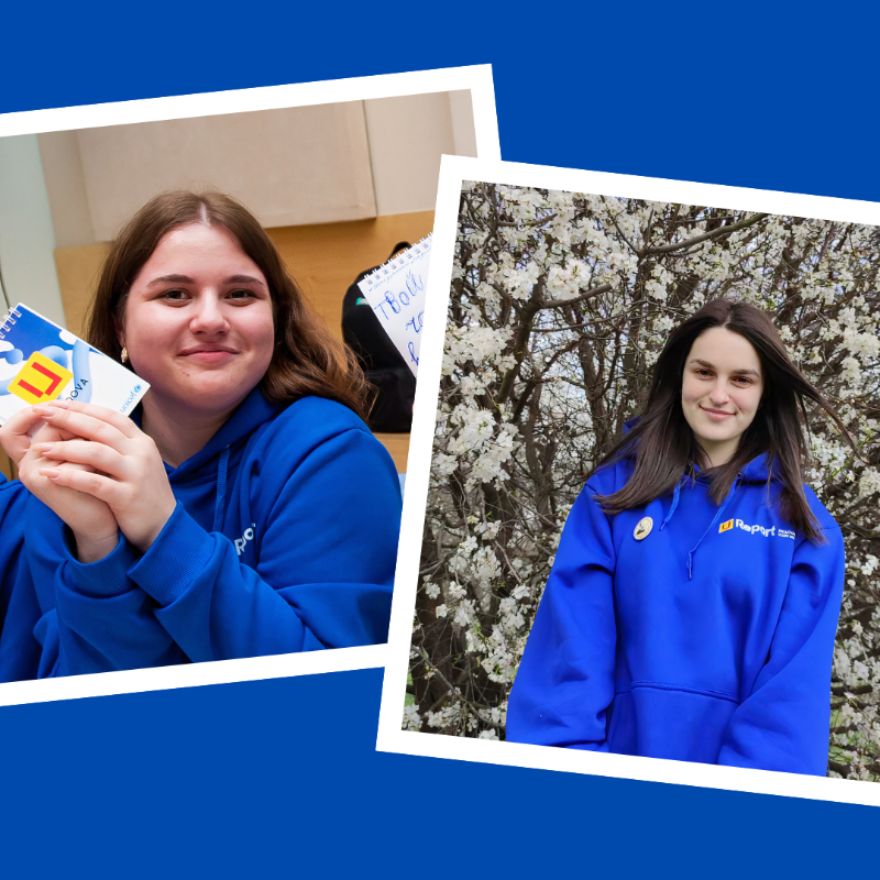UReportGlobal's tweet photo. In #Moldova, 10,000 young people from Straseni, Edinet, and Taraclia districts participated in the #YourVoiceMatters project.

👉 To know more about this youth initiative, click here to read the experiences of ⁠Maria, 17, and Tatiana, 19, young students and U-Reporters.