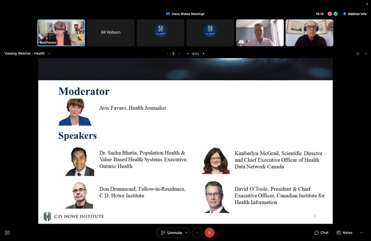 CEO David O’Toole spoke on this <a href="/CDHoweInstitute/">C.D. Howe Institute</a> panel about the need for Canada to be able to compare health care results across jurisdictions with a patient focus, in order to address quality and equity of health care. "That’s the compelling reason to invest in data."