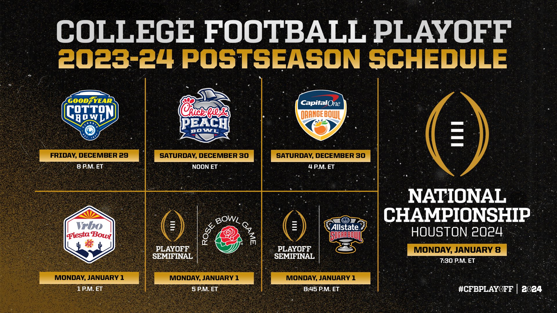 Houston 2024 - College Football Playoff
