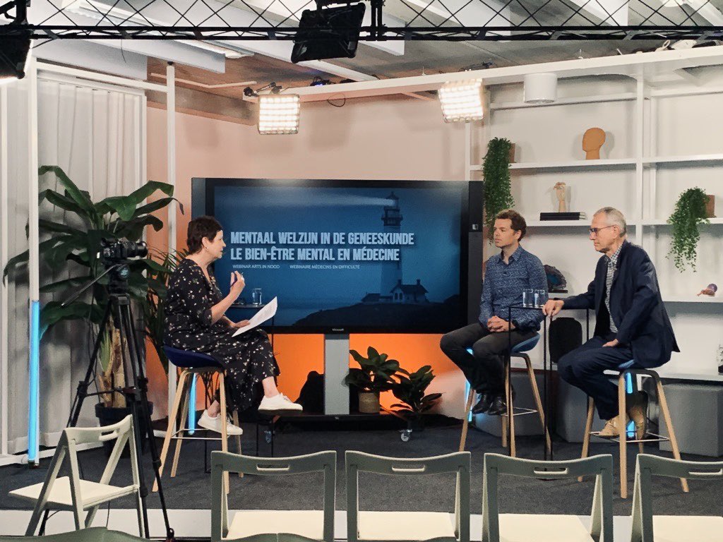 Health House (@healthhousebe) on Twitter photo LIVE: broadcasting the Arts in Nood webinar 'well-being in medicine: a priority for the future' with speakers Mr. Frank Vandenbroucke, Deputy Prime Minister and Mr. <a href="/PedroFacon/">Pedro Facon</a>, deputy administrator general at the NIHDI.
Tune in now: platform.wavely.be/events/Mentaal… LIVE: broadcasting the Arts in Nood webinar 'well-being in medicine: a priority for the future' with speakers Mr. Frank Vandenbroucke, Deputy Prime Minister and Mr. <a href="/PedroFacon/">Pedro Facon</a>, deputy administrator general at the NIHDI.
Tune in now: platform.wavely.be/events/Mentaal…