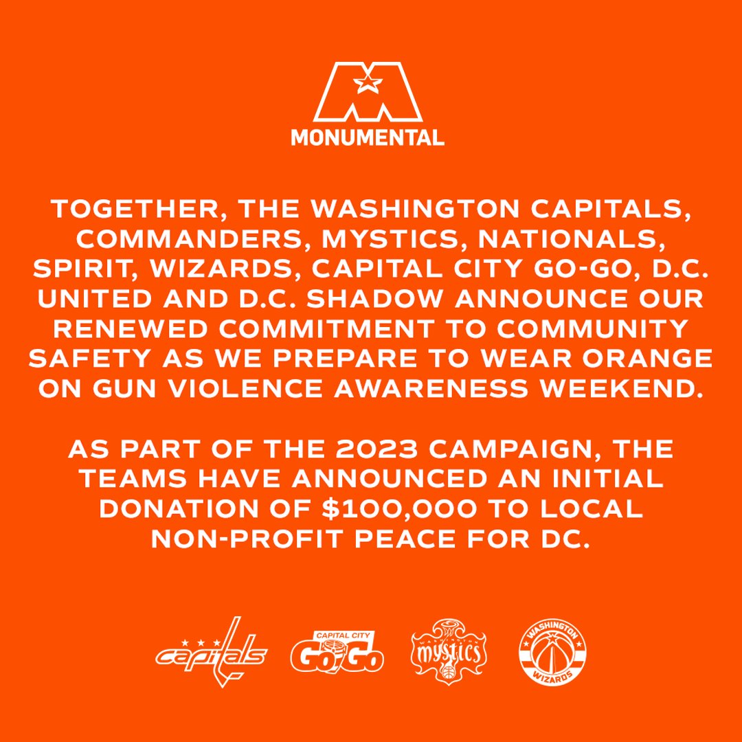 Monumental Sports & Entertainment tweet media