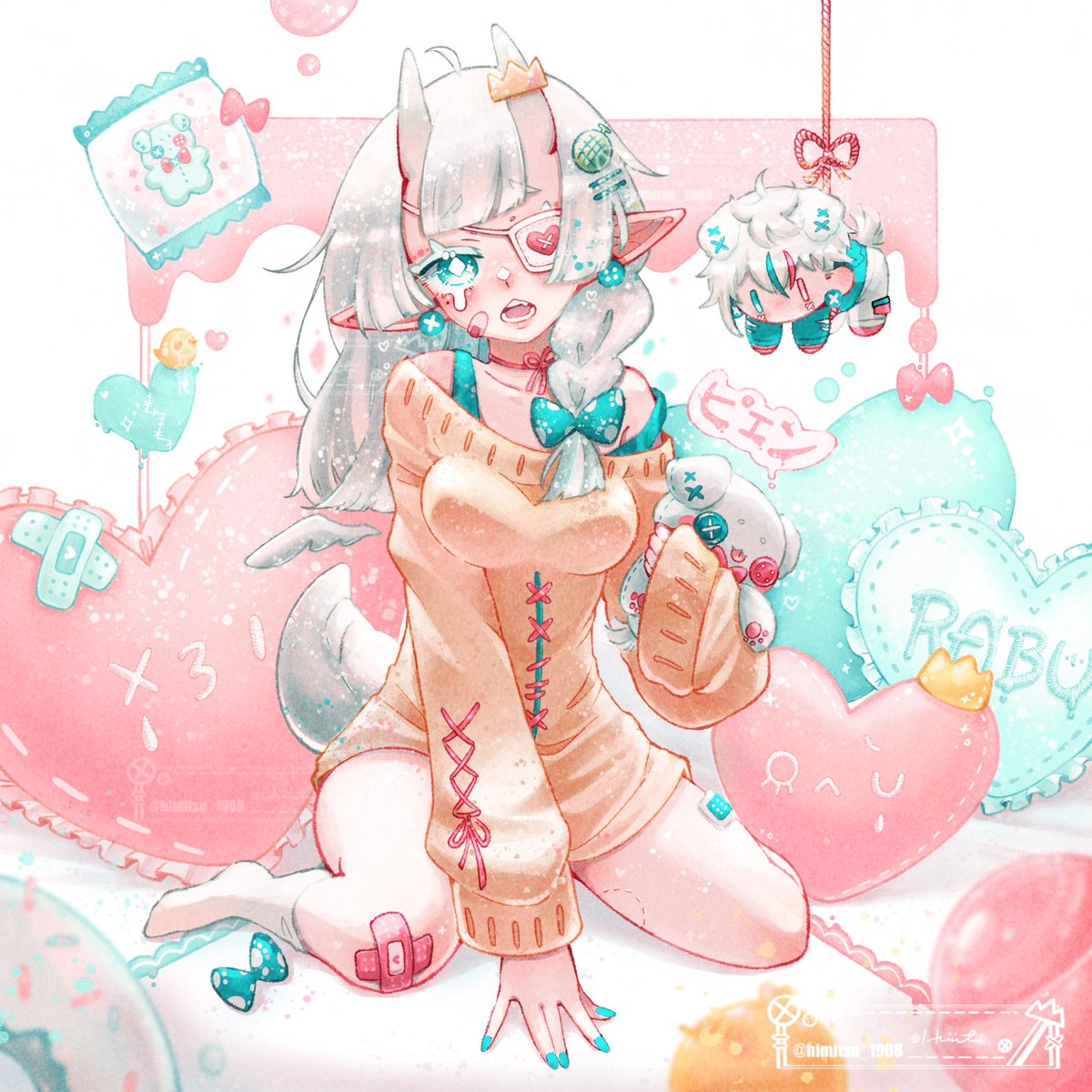 Himitsu1327's tweet photo. ぴえん(⁠´⁠；⁠ω⁠；⁠｀⁠)
#illustration #イラスト #少女 https://t.co/HxkkQ8E6u6