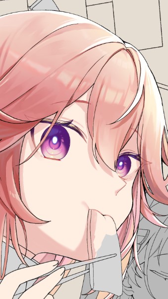八重神子(原神) 「髪の塗り苦手」|檎太郎🍎アクキー通販中のイラスト