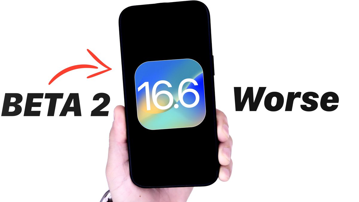 iOS 16.6 Beta 2 - it’s WORST!
youtu.be/AN0niHGybdM #ios166