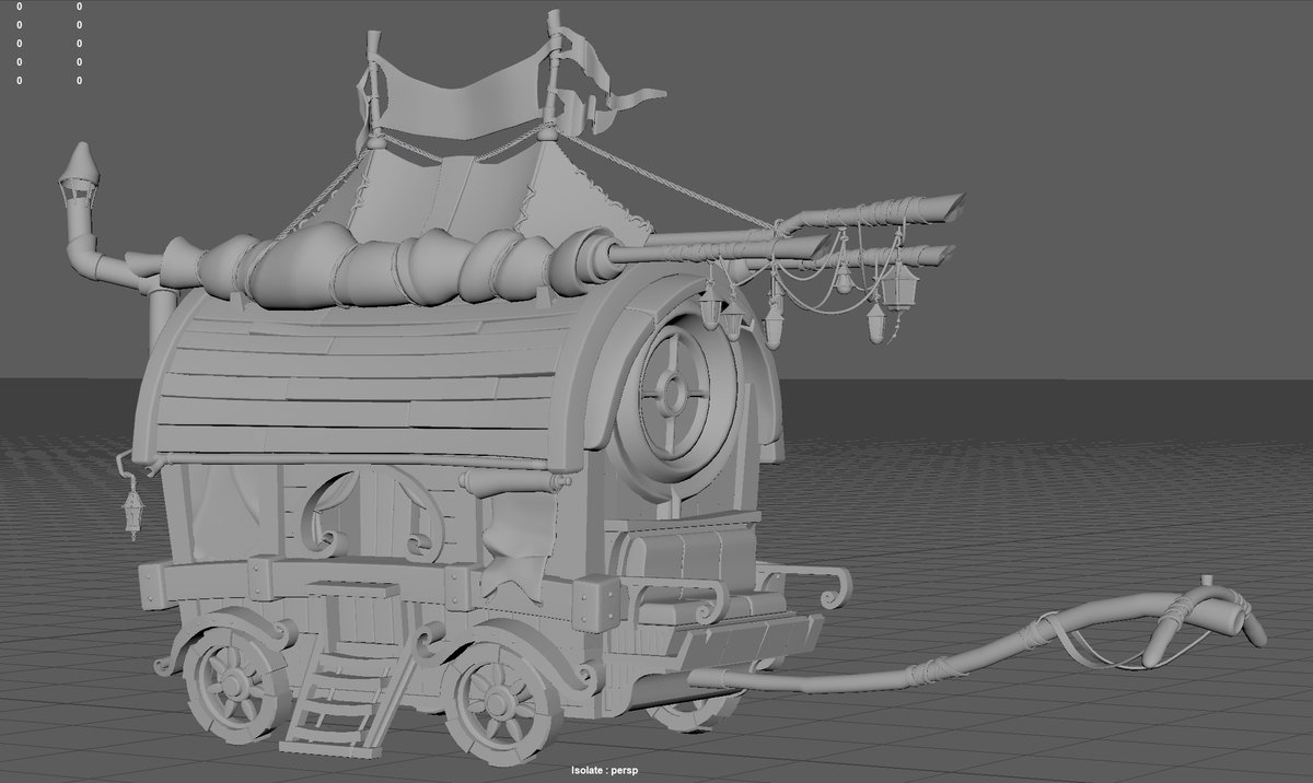 A couple more little things to add and I can finally sculpt 💀. I can't wait 😅 #gameart #gamedev #3d #3dmodeling #3dart #ArtistOnTwitter #3DModel