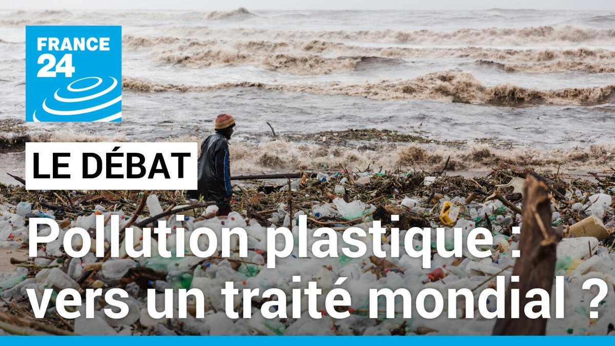 Vers un traité mondial pour le plastique ? 175 pays négocient pour 'mettre fin' à cette pollution f24.my/9XBB.t