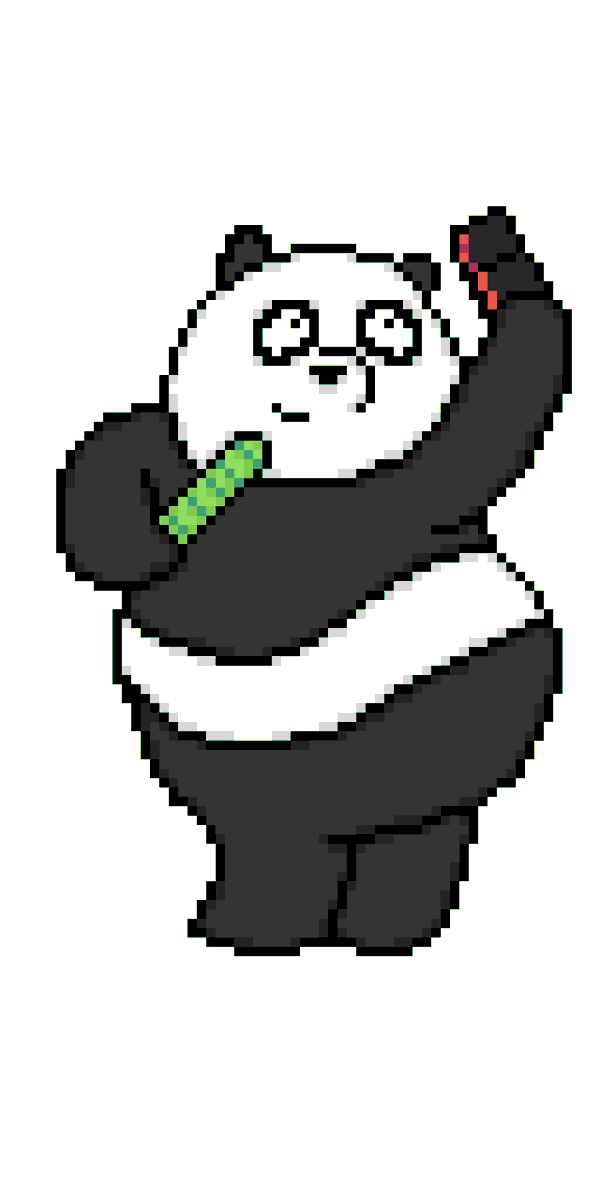 Everhellys's tweet image. Que bien te ves, Sr. Panda📱📸
#pixelart #pandas #viral #pixelartist #escandalosos #art #arte #digitalart #Digital