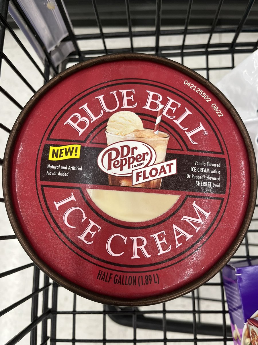 Dear #bluebellicecream. This is amazing! It’s even better in a float of @drpepper!