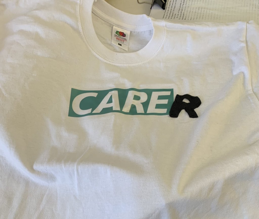 lumpybird's tweet image. Carers week next week- made with #Care ( less) #UnpaidCarers #IgnoredVoices