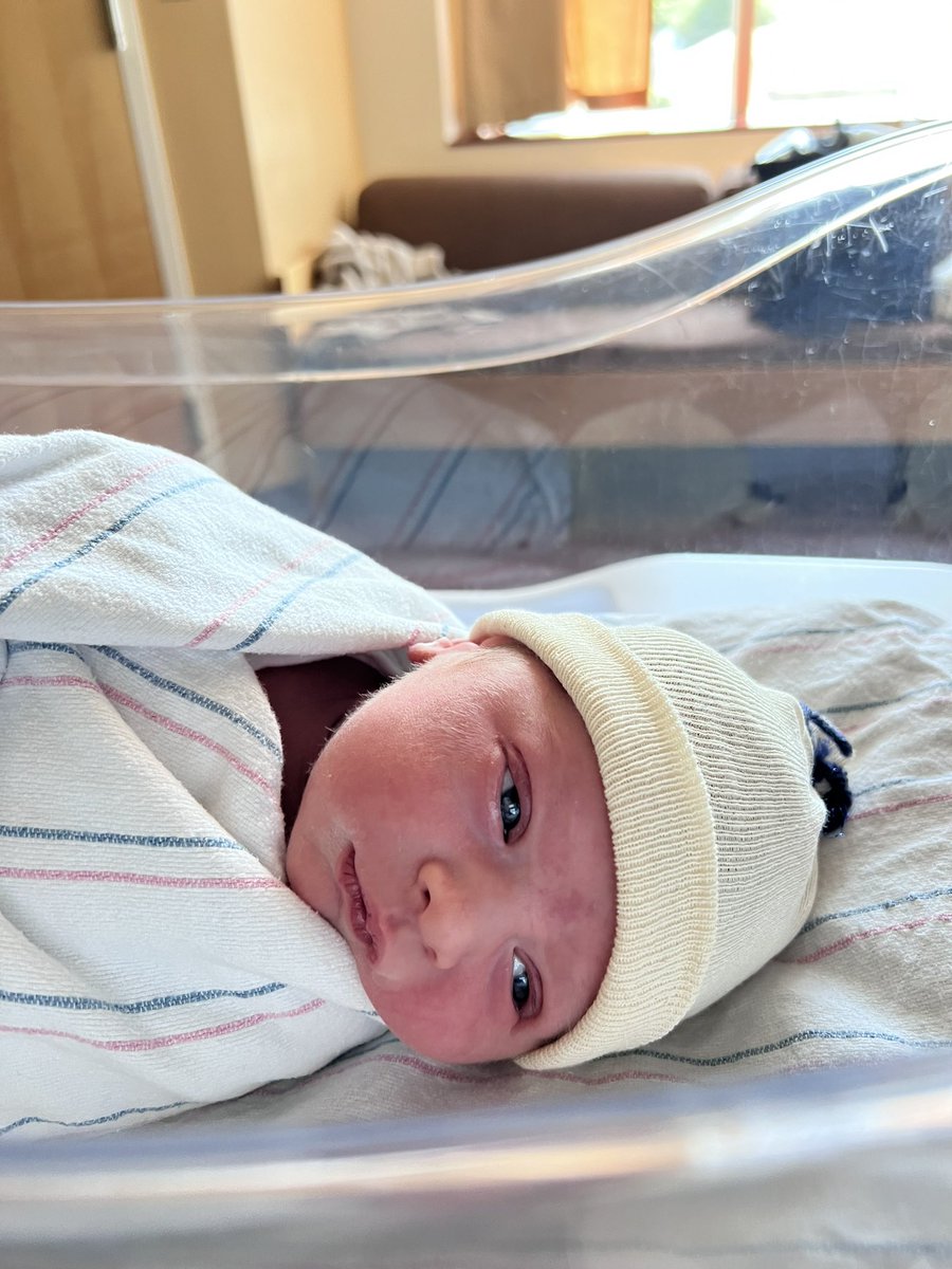 Welcome James Francis Verducci 
5/31/23. 7lbs 12oz. 20.25 
The first born son of the first born son of the first born son of the first born son. 
Congratulations to Jack &amp; Laura ❤️