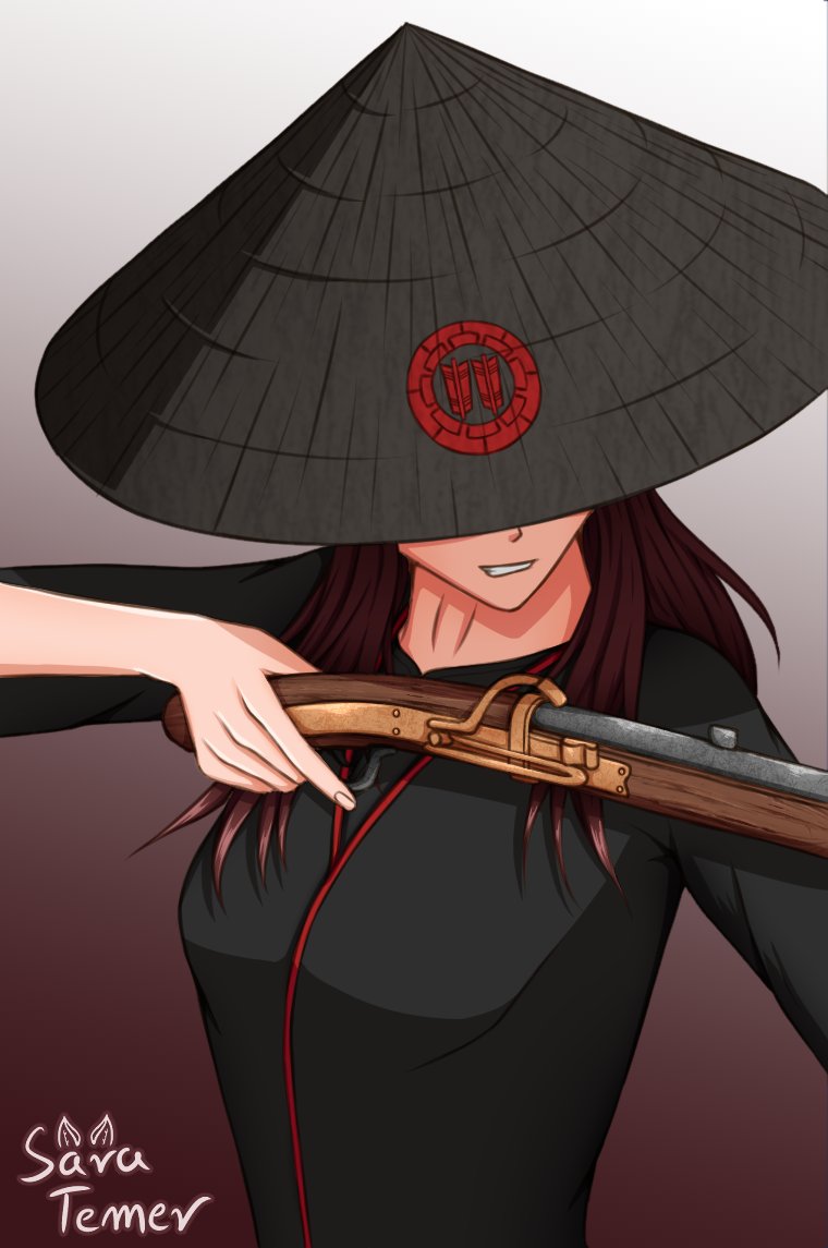 Sara_Temer's tweet image. In my Hattori campaign in Shogun 2 (Ambition mod) it's 1617 and there's still a middle of Sengoku Jidai... ups? xD

#Hattori #SengokuJidai #SamuraiGirl #digitalart #art
