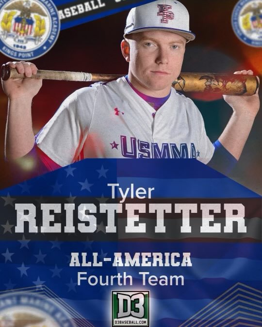 Let’s Go!! Tyler was named an All-American by ⁦<a href="/d3baseball/">D3baseball</a>⁩ today as a Utility Player! He had an absolute amazing year on the mound and hitting! Leading our team in HRs, Triples, and Doubles! While leading in wins and Ks on the mound#ExcellenceInAthletics