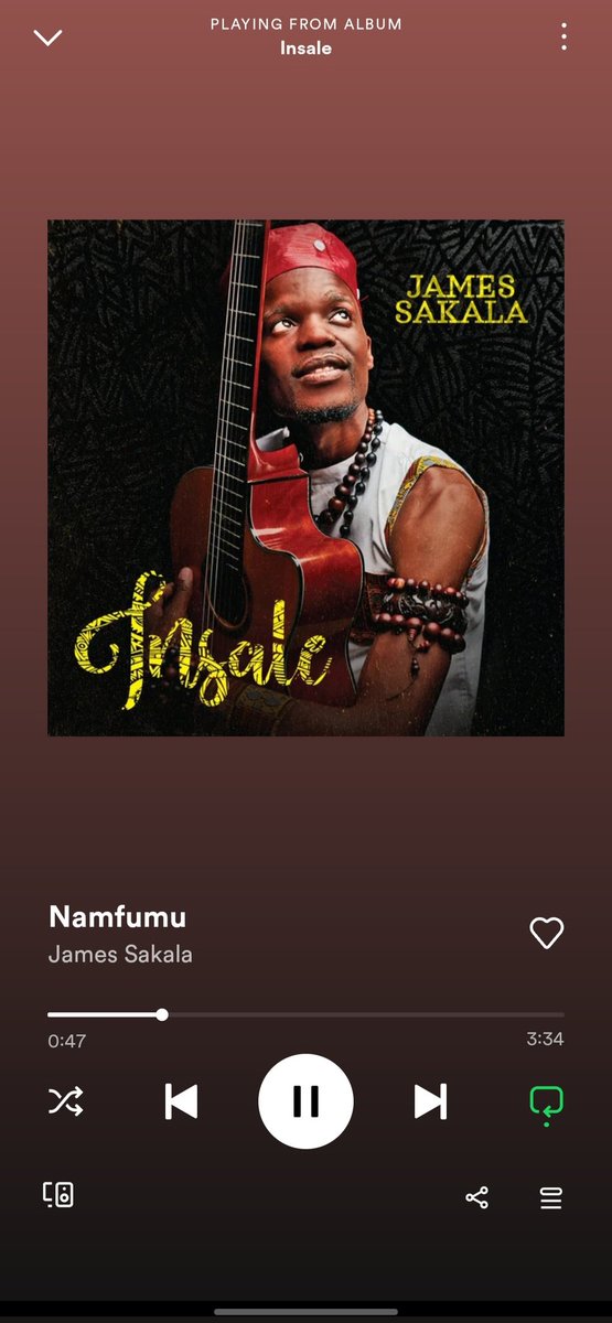 @JamesTSakala I would love to watch you live. Your ability to seamlessly blend different genres is second to none. You have a unique sound that sets you apart and adds a fresh perspective to the music scene. Kudos to you malume.